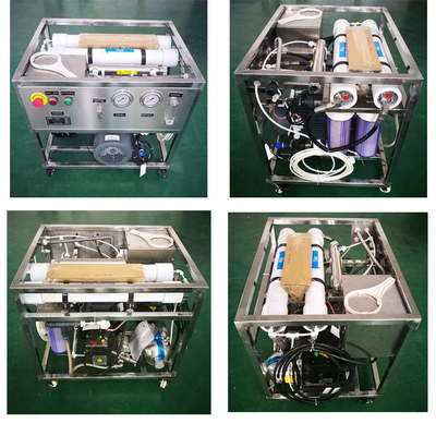 เครื่องกรองน้ำระบบ Reverse Osmosis แบบบรรจุตู้คอนเทนเนอร์ 2000LPH