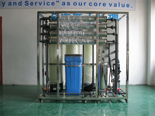 โรงกรองน้ำ RO อัตโนมัติ 1,000 ลิตร/ชั่วโมง 220-400V PLC