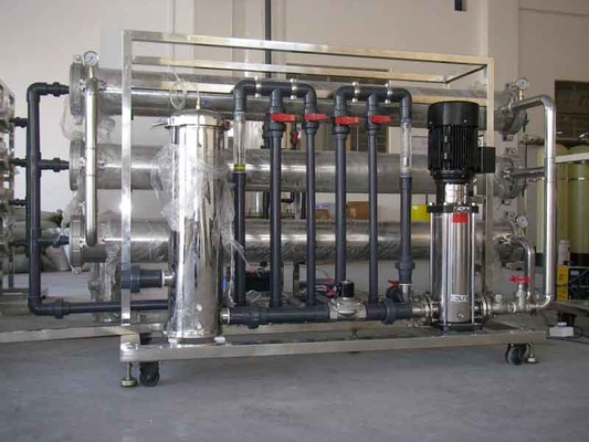 PLC 10000L/H RO ระบบบำบัดน้ำระบบ Reverse Osmosis สำหรับน้ำดื่ม