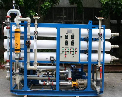 35000 PPM น้ำทะเลระบบ Reverse Osmosis เครื่องกรองน้ำจากพืช SS316L