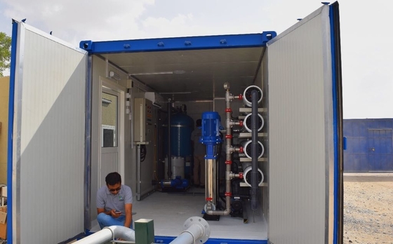 OEM / ODM ระบบกรองน้ำบาดาลพลังงานแสงอาทิตย์ 35000 PPM