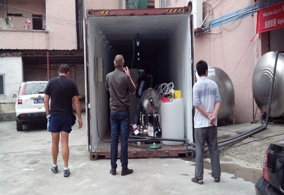 RO Unit Solar Seawater Desalination Units Containerized Water Desalination Unit สําหรับขาย อุปกรณ์การกําจัดเกลือจากน้ําทะเล