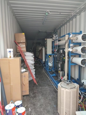 RO Unit Solar Seawater Desalination Units Containerized Water Desalination Unit สําหรับขาย อุปกรณ์การกําจัดเกลือจากน้ําทะเล