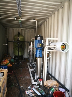 ระบบบำบัดน้ำเคลื่อนที่แบบตู้คอนเทนเนอร์ หน่วย Euqipment บริษัท ระบบบำบัดน้ำแบบคอนเทนเนอร์