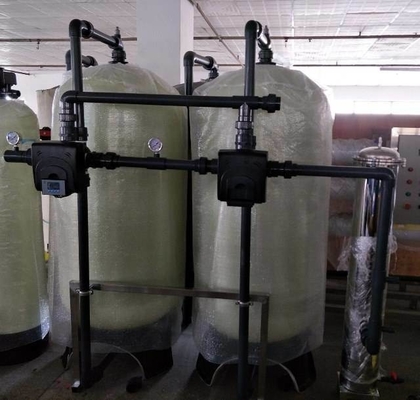 Sistema De Filtración De Agua FRP ฟิลเตอร์ของน้ําของสนาม ฟิลเตอร์ของก๊าบอน Activo ของ Acero Al Carbono ฟิลเตอร์ของสนาม Quarzo