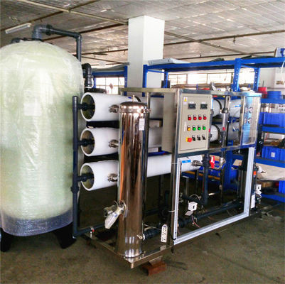220V Nanofiltration Water Treatment 60Hz สำหรับการปรับสภาพน้ำทะเล