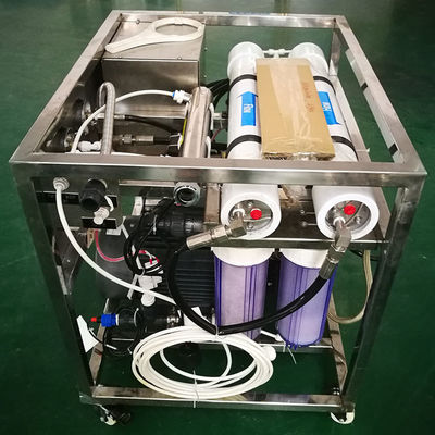 Chloride Removal Seawater RO Plant เครื่องทำน้ำจืดจากทะเล 220V 80KG