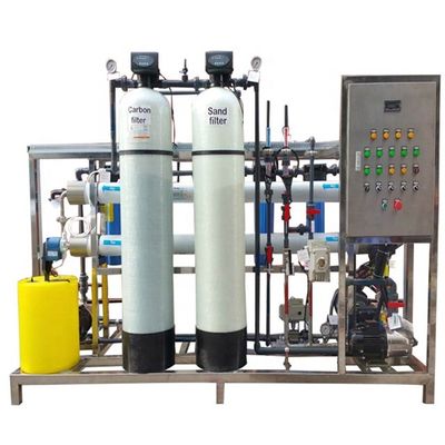 99% Deionization น้ำกร่อย RO โรงงานการแยกเกลือออกจากน้ำทะเล 40000ppm TDS