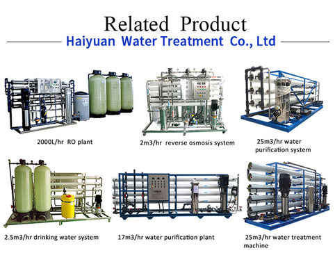 Planta de tratamiento de agua ดื่มได้ Costo de la planta de purificacion de agua potable de China
