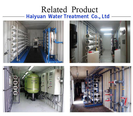 โรงงานบำบัดน้ำบรรจุหีบห่อ 440v Hydranautics Membrane