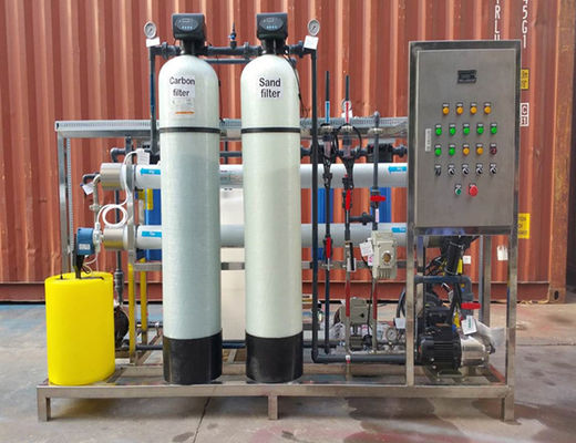 3000L/ชม. ระบบ Reverse Osmosis น้ำกร่อย โรงแยกเกลือออกจาก UPVC