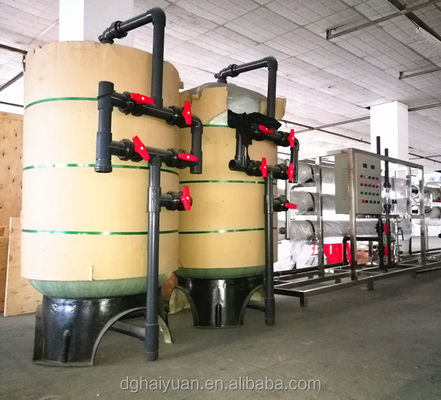 เครื่องกรองน้ำแมงกานีสเหล็ก 2000L / ชั่วโมง 70% -75% ประสิทธิภาพการกู้คืน 450kg