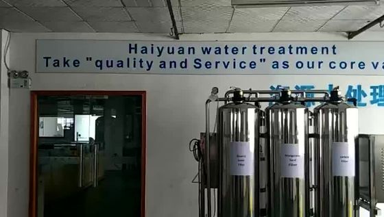 5000 lph Ultrafiltration Water Treatment rO พืช 50Hz พร้อม Multimedium Filter