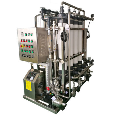 5000 lph Ultrafiltration Water Treatment rO พืช 50Hz พร้อม Multimedium Filter