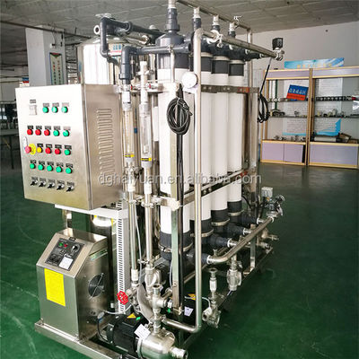 5000 lph Ultrafiltration Water Treatment rO พืช 50Hz พร้อม Multimedium Filter