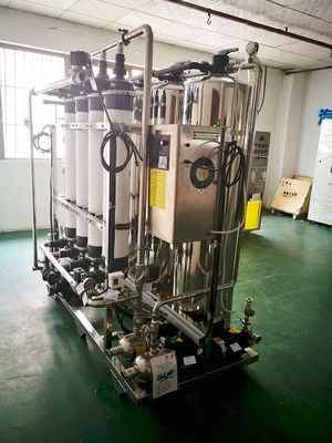 5000 lph Ultrafiltration Water Treatment rO พืช 50Hz พร้อม Multimedium Filter