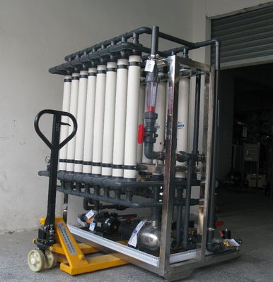 5000 lph Ultrafiltration Water Treatment rO พืช 50Hz พร้อม Multimedium Filter