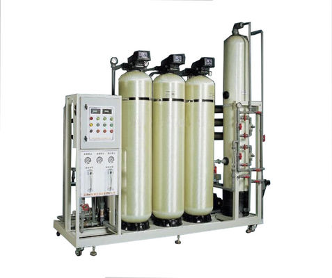 ระบบน้ำปราศจากไอออน 1.5kw สำหรับห้องปฏิบัติการ 50LPH พร้อม PLC Contraol