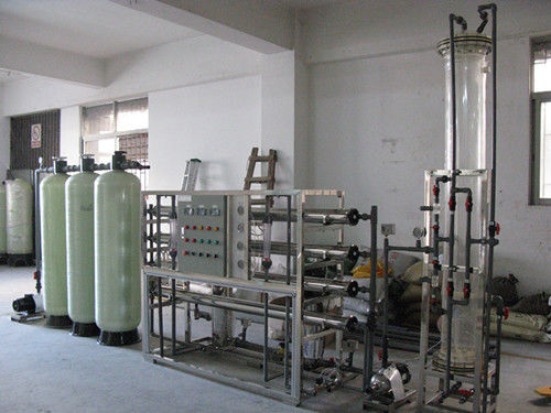 ระบบน้ำปราศจากไอออน 3KW, ตัวกรองเรซินแลกเปลี่ยนไอออน 60% - 75% การกู้คืน