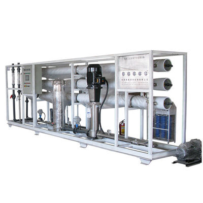 โรงงานอุตสาหกรรม Reverse Osmosis RO 2500LPH วัสดุสแตนเลส 380V