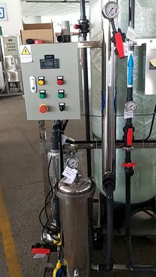 ระบบน้ำปราศจากไอออนเรซินสำหรับสายการพ่นสีไฟฟ้าสถิต 1.65KW