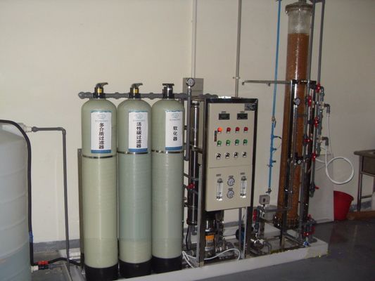 ระบบน้ำปราศจากไอออนเรซินสำหรับสายการพ่นสีไฟฟ้าสถิต 1.65KW