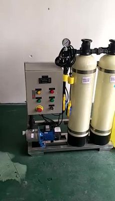 การแลกเปลี่ยนไอออน Demin Water Plant วัสดุไฟเบอร์กลาส Feeding Borehole Water