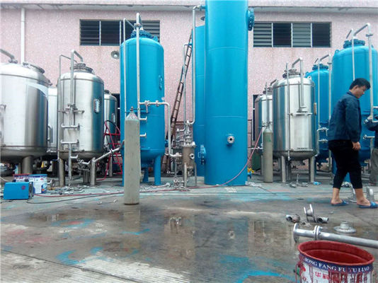 การแลกเปลี่ยนไอออน Demin Water Plant วัสดุไฟเบอร์กลาส Feeding Borehole Water
