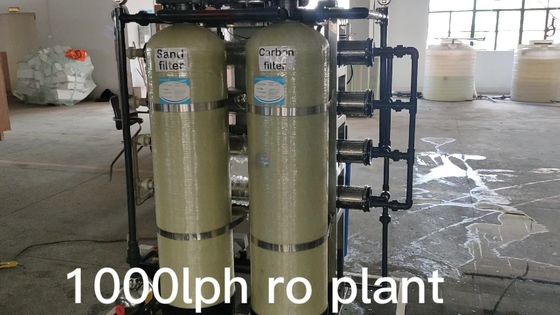 โรงงาน RO รีเวิร์สออสโมซิส RO 500L/H