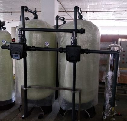 2500L/H เหล็กกล้าคาร์บอน เหล็กกล้าไร้สนิม Active Carbon Quartz Sand Filter