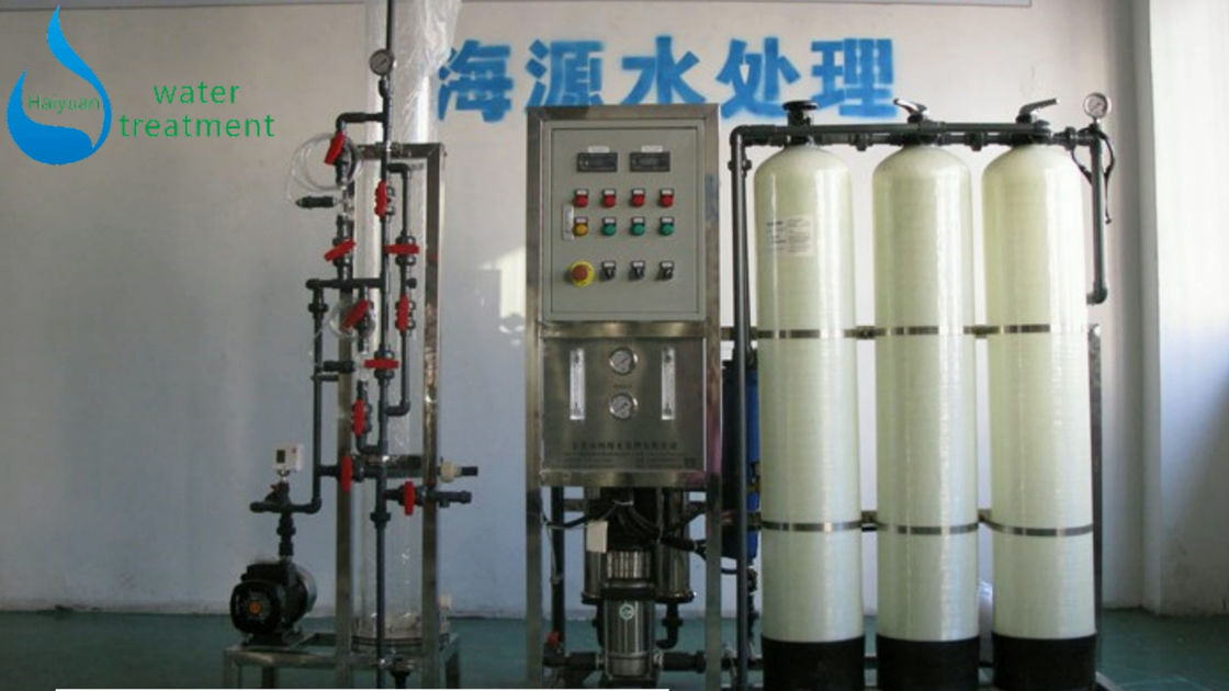 ระบบน้ำปราศจากไอออน 1.5kw สำหรับห้องปฏิบัติการ 50LPH พร้อม PLC Contraol