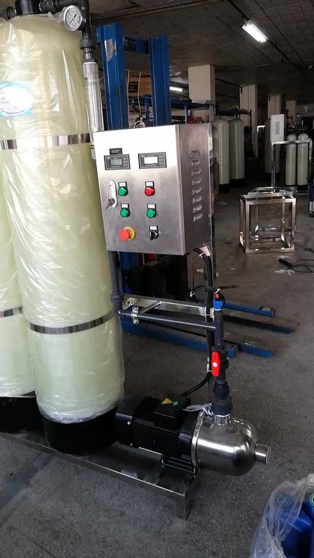 ระบบน้ำปราศจากไอออน 3KW, ตัวกรองเรซินแลกเปลี่ยนไอออน 60% - 75% การกู้คืน